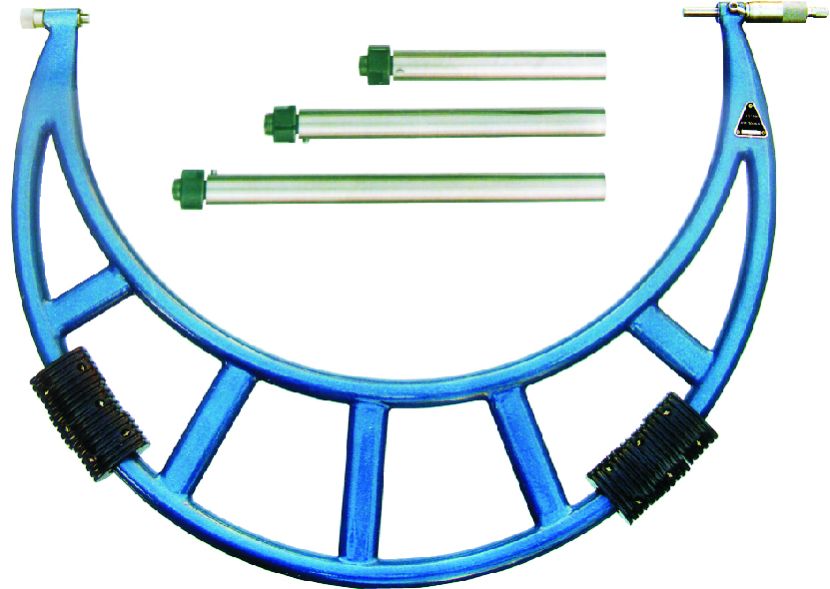 MICROMETER WITH INTERCHANGEABLE ANVILS
