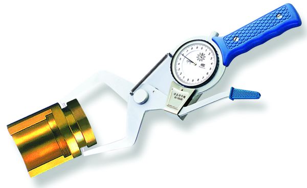 METRIC SIZE OUTSIDE DIAL CALIPER GAUGE